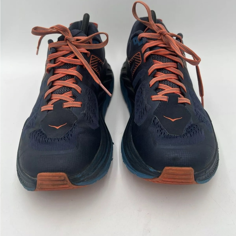HOKA ONE ONE Stinson ATR 5 Mens Trail/Hiking Shoes Indigo/Sapphire Size 9.5 - Picture 2 of 6